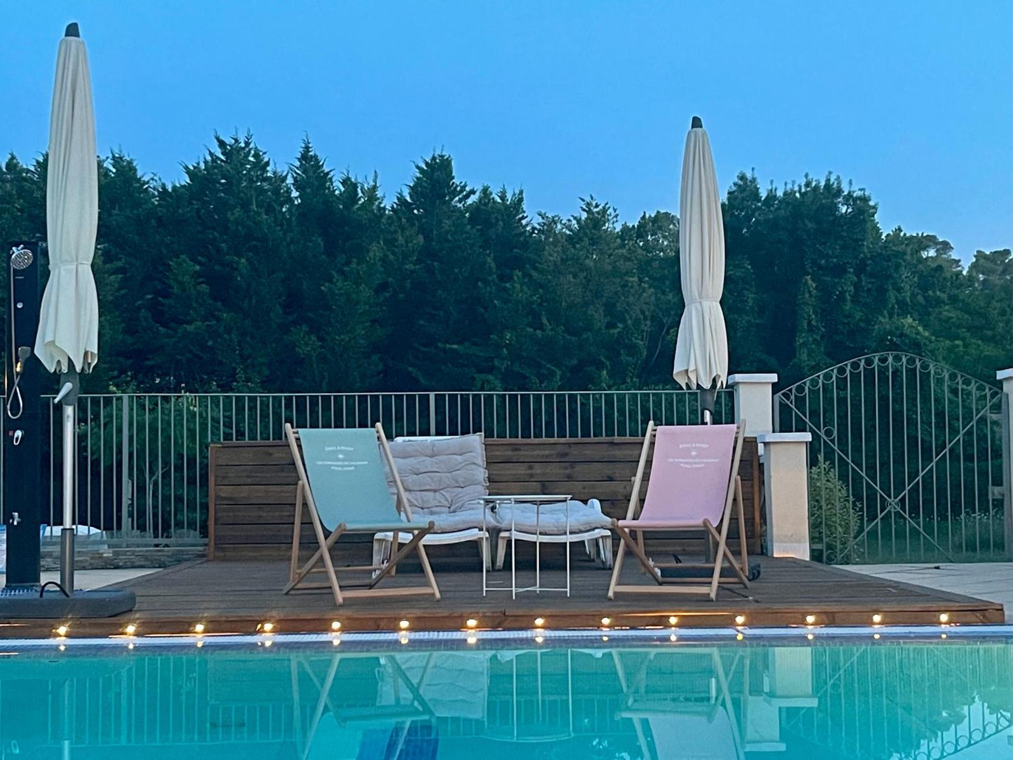 Вилла Les Terrasses De Valerian Бриньоль Экстерьер фото